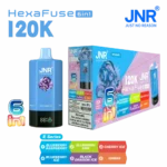 Euvapen Jnr Hexafuse 6 In 1 120000 Puffs Middle Package E Series 05 Eu Warehouse Disposable Vape Device