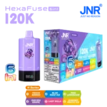 Euvapen Jnr Hexafuse 6 In 1 120000 Puffs Middle Package H Series 08 Eu Warehouse Disposable Vape Device