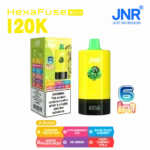 Euvapen Jnr Hexafuse 6 In 1 120000 Puffs Small Package A Series 01 Eu Warehouse Disposable Vape Device