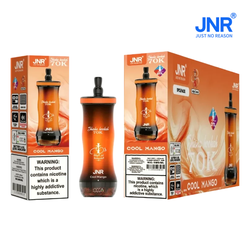 Euvapen Jnr Shisha Hookah 70000 Puffs Main Product Image Variant 03 Eu Warehouse Disposable Vape Device