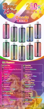 Euvapen Bang King 250k 250000 Puffs 4 In 1 Werbebild 007 Eu Lager Image Disposable Vape Device