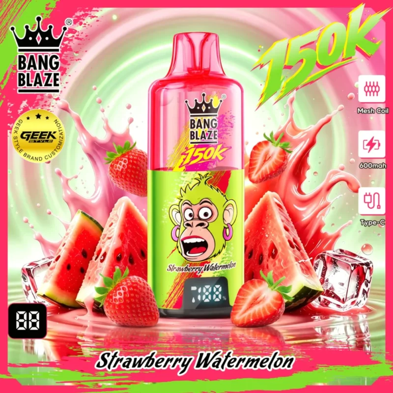 Euvapen Bang Blaze 150000 Puffs Product Image 013 Disposable Vape Device