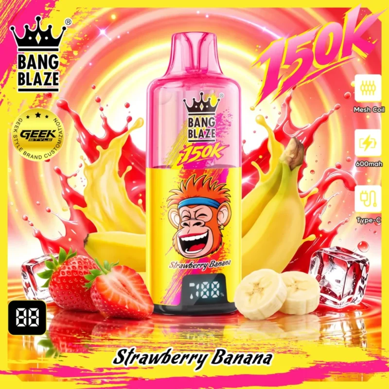 Euvapen Bang Blaze 150000 Puffs Product Image 014 Disposable Vape Device