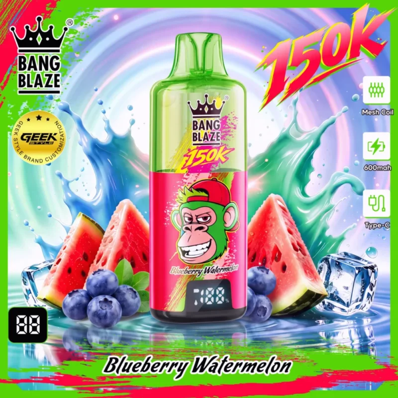 Euvapen Bang Blaze 150000 Puffs Product Image 025 Disposable Vape Device