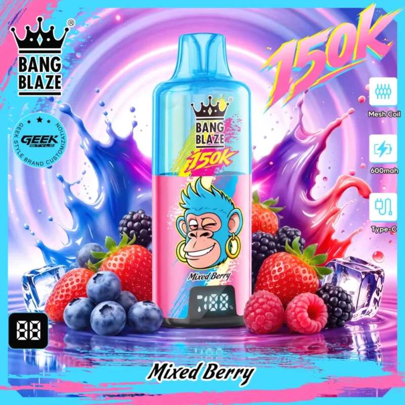 Euvapen Bang Blaze 150000 Puffs Product Image 026 Disposable Vape Device