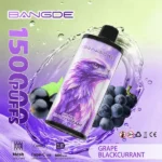 Euvapen Bang De 150000 Puffs Grape Blackcurrant 005 Disposable Vape Device