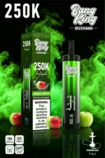 Euvapen Bang King Oushami Shisha Hookah 250000 Puffs Double Apple Flavor Image 008 Disposable Vape Device