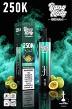 Euvapen Bang King Oushami Shisha Hookah 250000 Puffs Kiwi Passion Fruit Guava Flavor Image 002 Disposable Vape Device