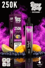 Euvapen Bang King Oushami Shisha Hookah 250000 Puffs Lady Killer Flavor Image 005 Disposable Vape Device