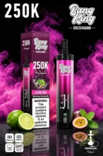 Euvapen Bang King Oushami Shisha Hookah 250000 Puffs Love 66 Flavor Image 013 Disposable Vape Device