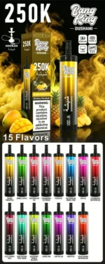Euvapen Bang King Oushami Shisha Hookah 250000 Puffs Marketing Image 016 Disposable Vape Device
