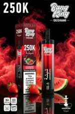 Euvapen Bang King Oushami Shisha Hookah 250000 Puffs Strawberry Watermelon Flavor Image 014 Disposable Vape Device