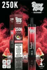 Euvapen Bang King Oushami Shisha Hookah 250000 Puffs Watermelon Ice Flavor Image 009 Disposable Vape Device