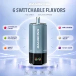 Euvapen Bang King Sixer 360000 Puffs 6 In 1 Flavor Combination 08 024 Disposable Vape Device