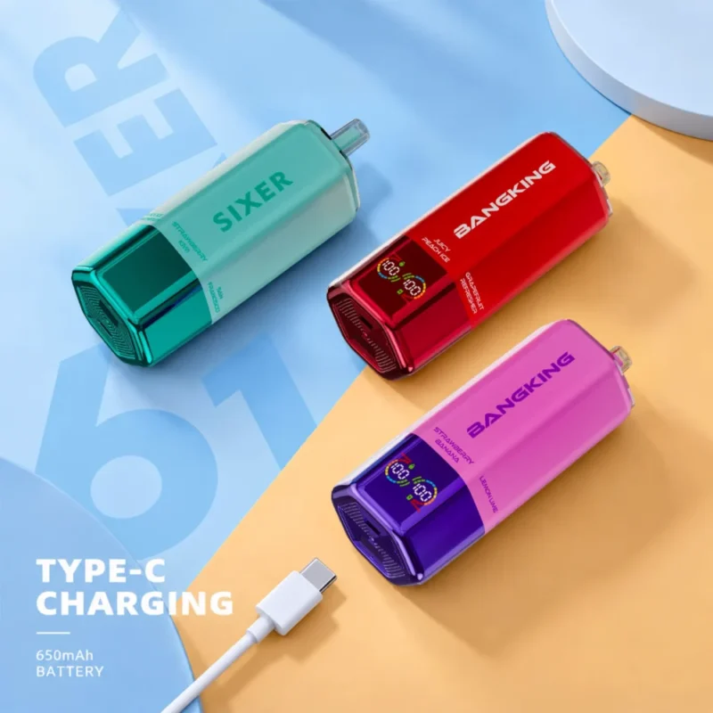 Euvapen Bang King Sixer 360000 Puffs 6 In 1 Marketing Image 003 Disposable Vape Device