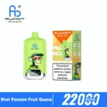 Euvapen Fumot Digital 22000 Puffs Kiwi Passion Fruit Guava Flavor Product Image 006 Disposable Vape Device