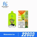 Euvapen Fumot Digital Box 22000 Puffs Watermelon Ice Flavor Product Image 016 Disposable Vape Device