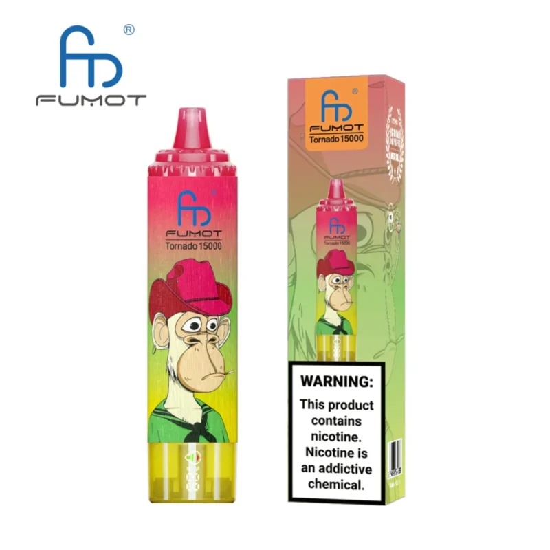 Euvapen Fumot Sv Randm Tornado 15000 Puffs Diceposable Vape Apple Peach Pear Image Disposable Device