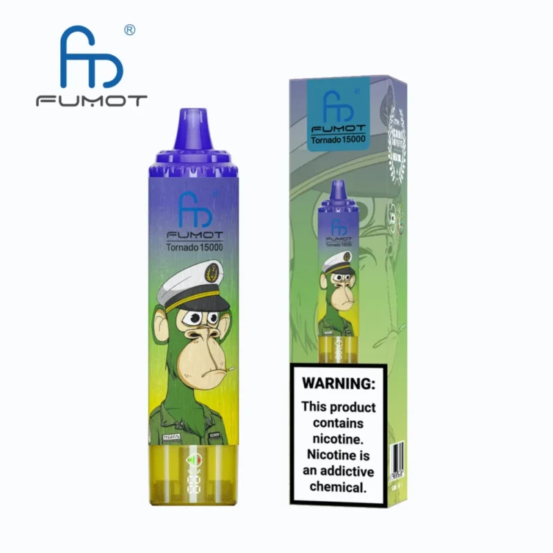 Euvapen Fumot Sv Randm Tornado 15000 Puffs Diceposable Vape Blueberry Pomegranate Image Disposable Device