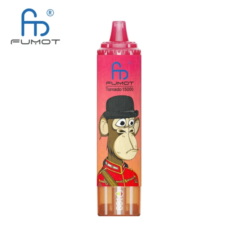 Euvapen Fumot Sv Randm Tornado 15000 Red Energy Ice Image Disposable Vape Device