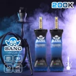 Euvapen Qq Bang Shisha 200000 Puffs Blueberry Raspberry 001 Disposable Vape Device