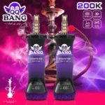 Euvapen Qq Bang Shisha 200000 Puffs Grape Ice 004 Disposable Vape Device