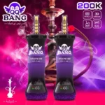 Euvapen Qq Bang Shisha 200000 Puffs Grape Ice 1 003 Disposable Vape Device
