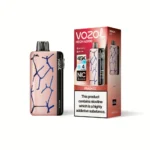 Euvapen Vozol Neon 45k 45000 Puffs Peach Ice White Background Product Image 013 Eu Warehouse Disposable Vape Device