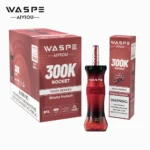 Euvapen Waspe Shiceha Hookah 300k 300000 Puffs Mixed Berries Produktansicht Product Image 108 Eu Lager Disposable Vape D