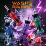 Euvapen Waspe Shiceha Hookah 300k 300000 Puffs Vape Lifestyle Poster Product Image 110 Eu Lager Disposable Device